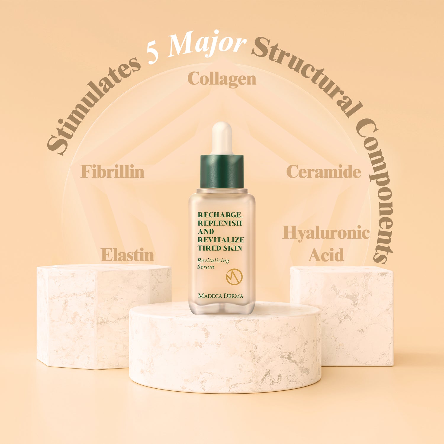 Madeca Derma Revitalizing Serum | Hyaluronic Acid Seurm image 2