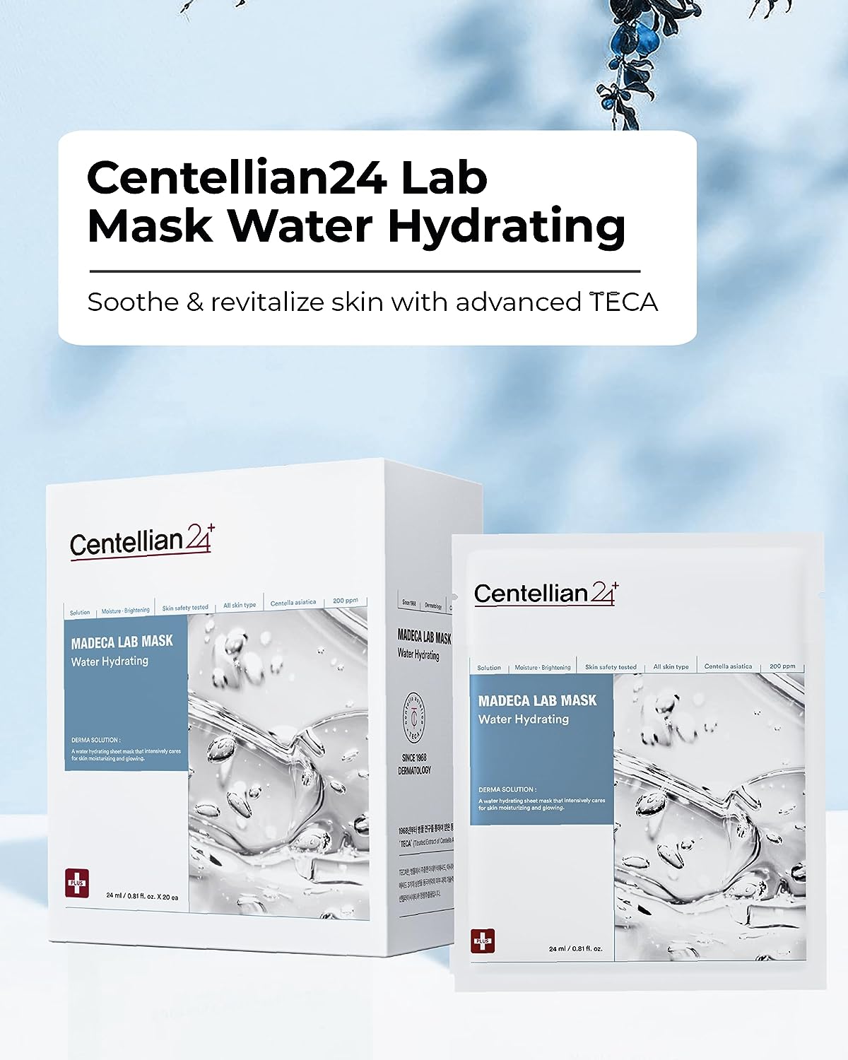 Centellian 24 Madeca Lab Mask Water Hydrating | Deep Hydration Face Mask image 1