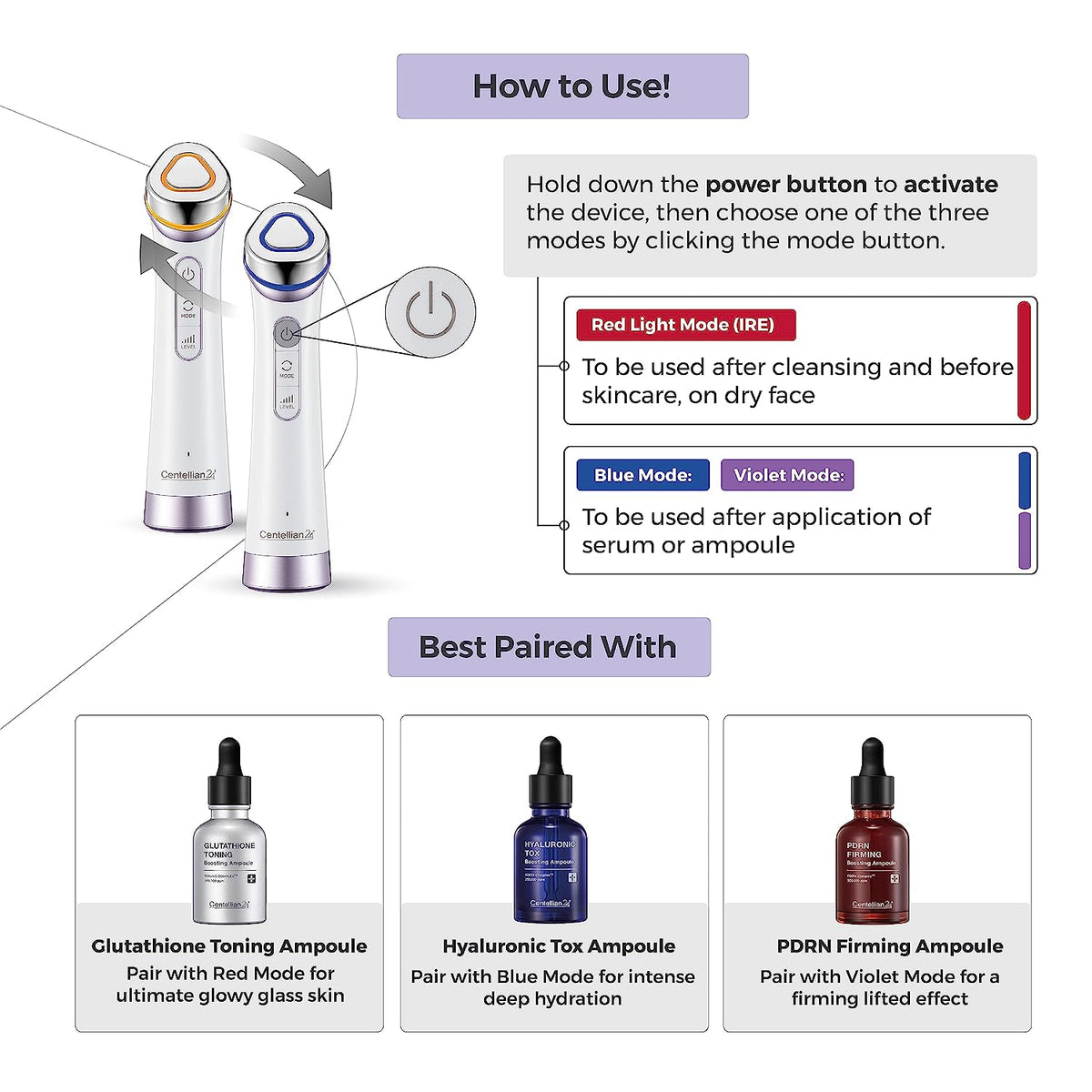 Centellian 24 Madeca Prime [English Ver.] Korean Beauty Device image 5