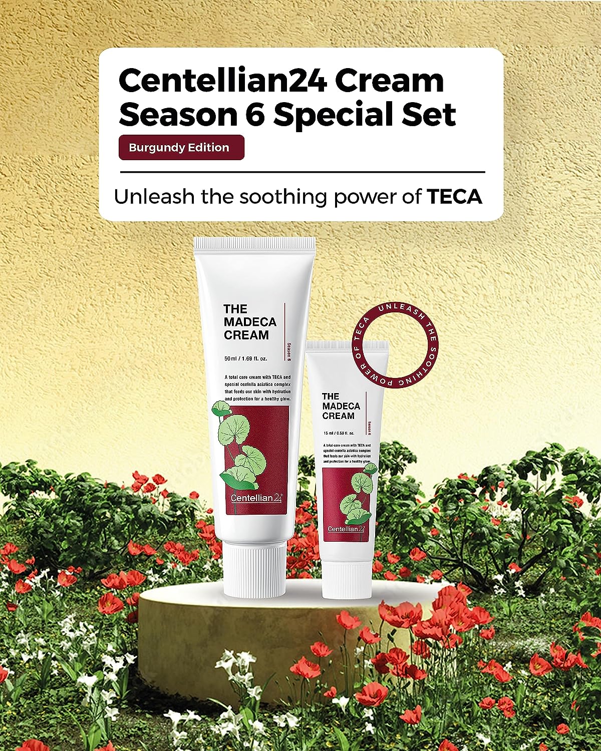 Centellian 24 Madeca Cream Special Edition - Burgundy image 1