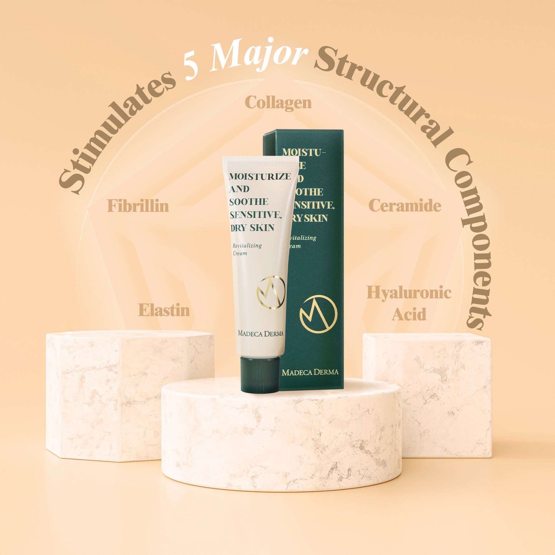 Madeca Derma Revitalizing Cream | Hyaluronic Acid Cream image 2