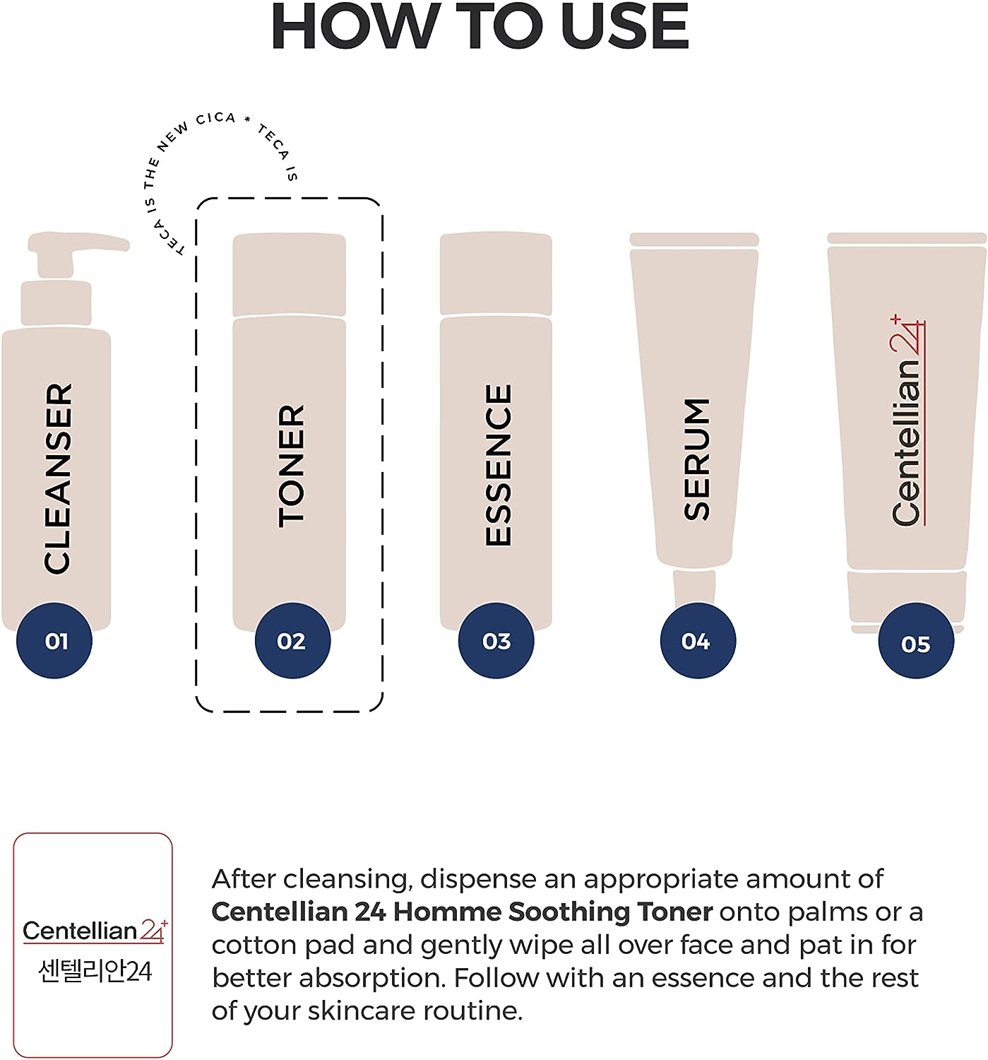 Centellian 24 Homme Soothing Toner image 5