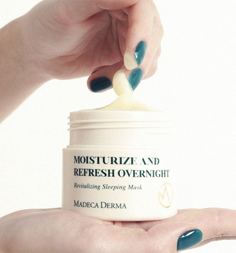 Madeca Derma Revitalizing Sleeping Mask | 2.82 fl oz | Hyaluronic Acid