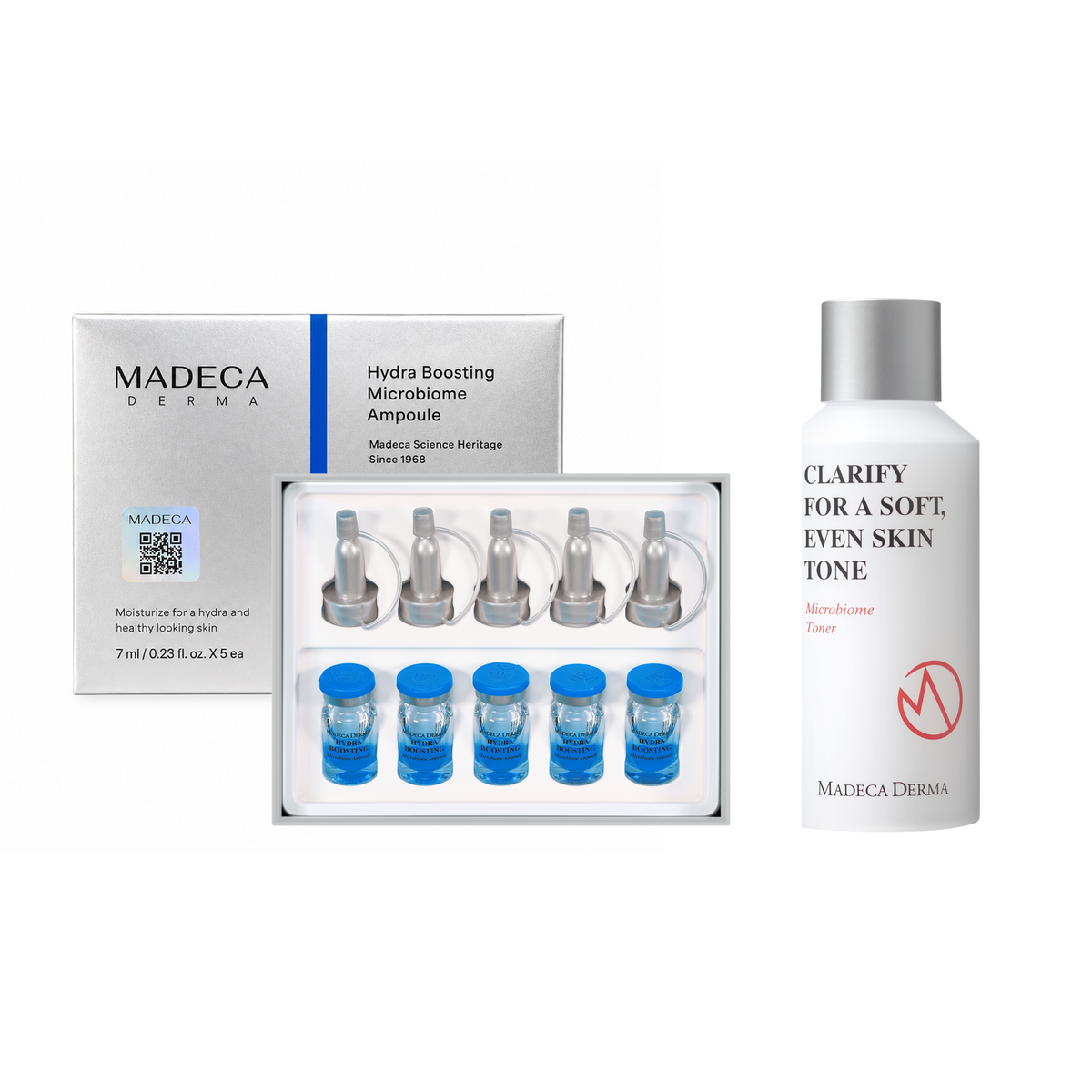 Hydra Boosting Microbiome Ampoule 5 ea + Toner Duo