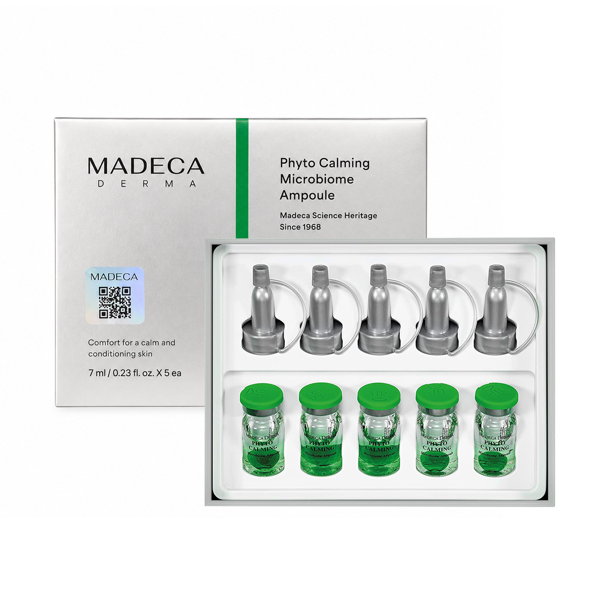 Phyto Calming Microbiome Ampoule | 0.23 fl oz x 5 ea | Calm, Balance, Restore