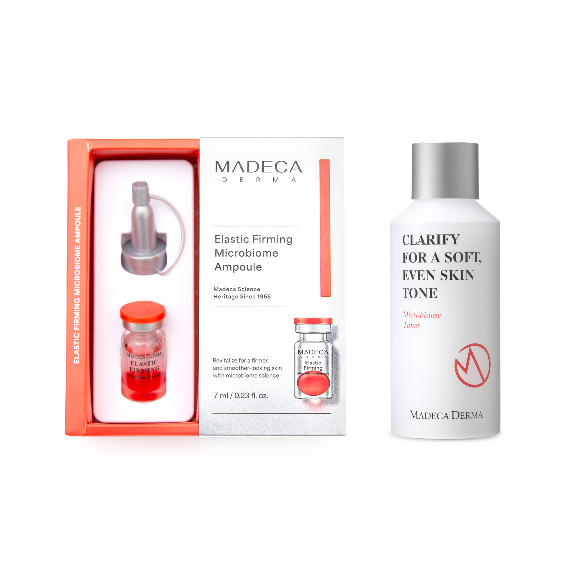 Elastic Firming Microbiome Ampoule 1 ea + Toner Duo – Madeca