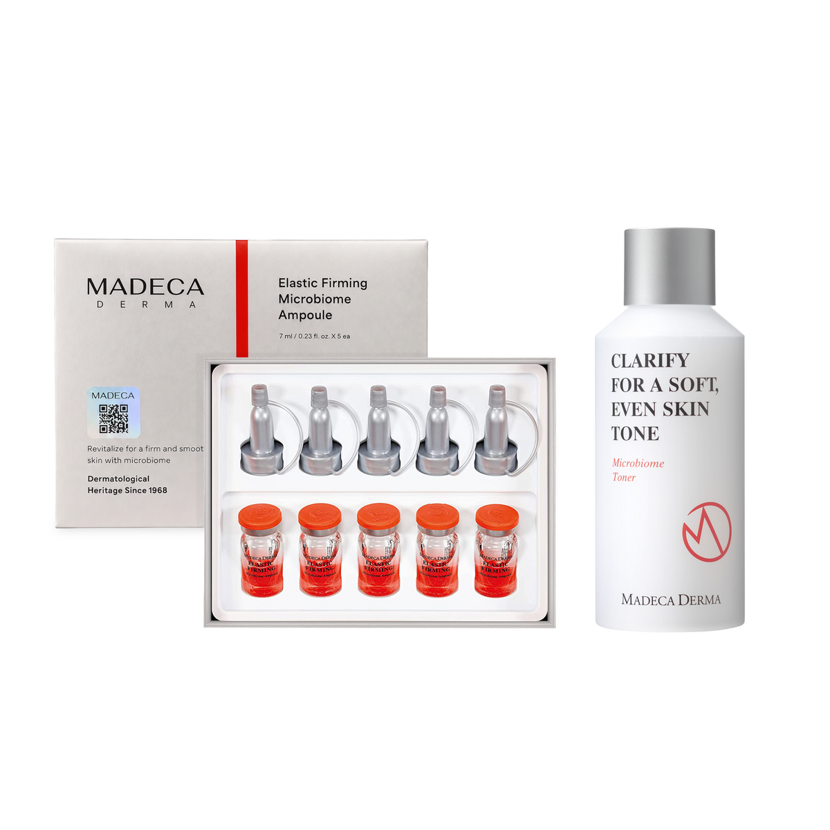 Elastic Firming Microbiome Ampoule 5 ea + Toner Duo