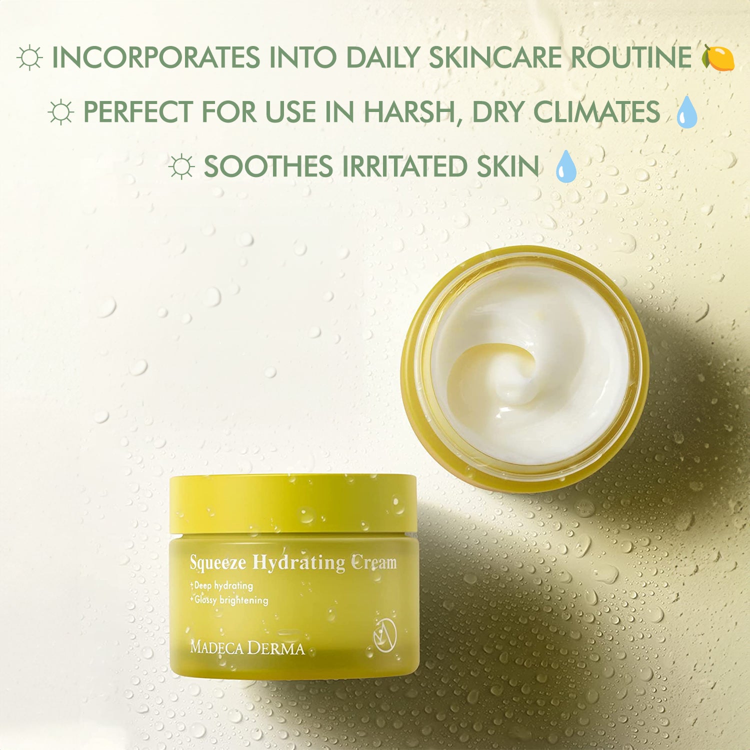 Madeca Derma Squeeze Hydrating Cream | Vitamin C Cream For Dull Skin image 4
