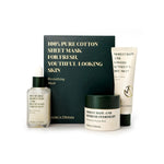 Madeca Derma Revitalizing Serum + Cream +Sleeping Mask + Sheet Mask Gift Set image 0