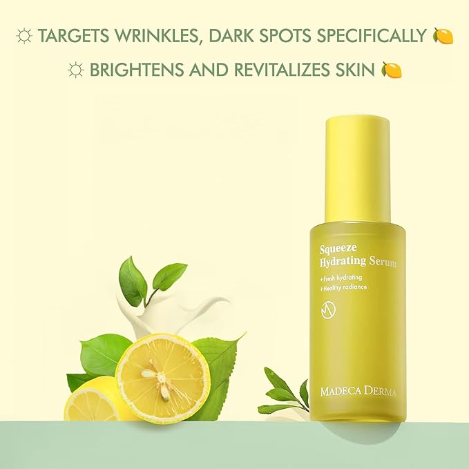 Madeca Derma Squeeze Hydrating Serum | Vitamin C Serum For Dull Skin image 2