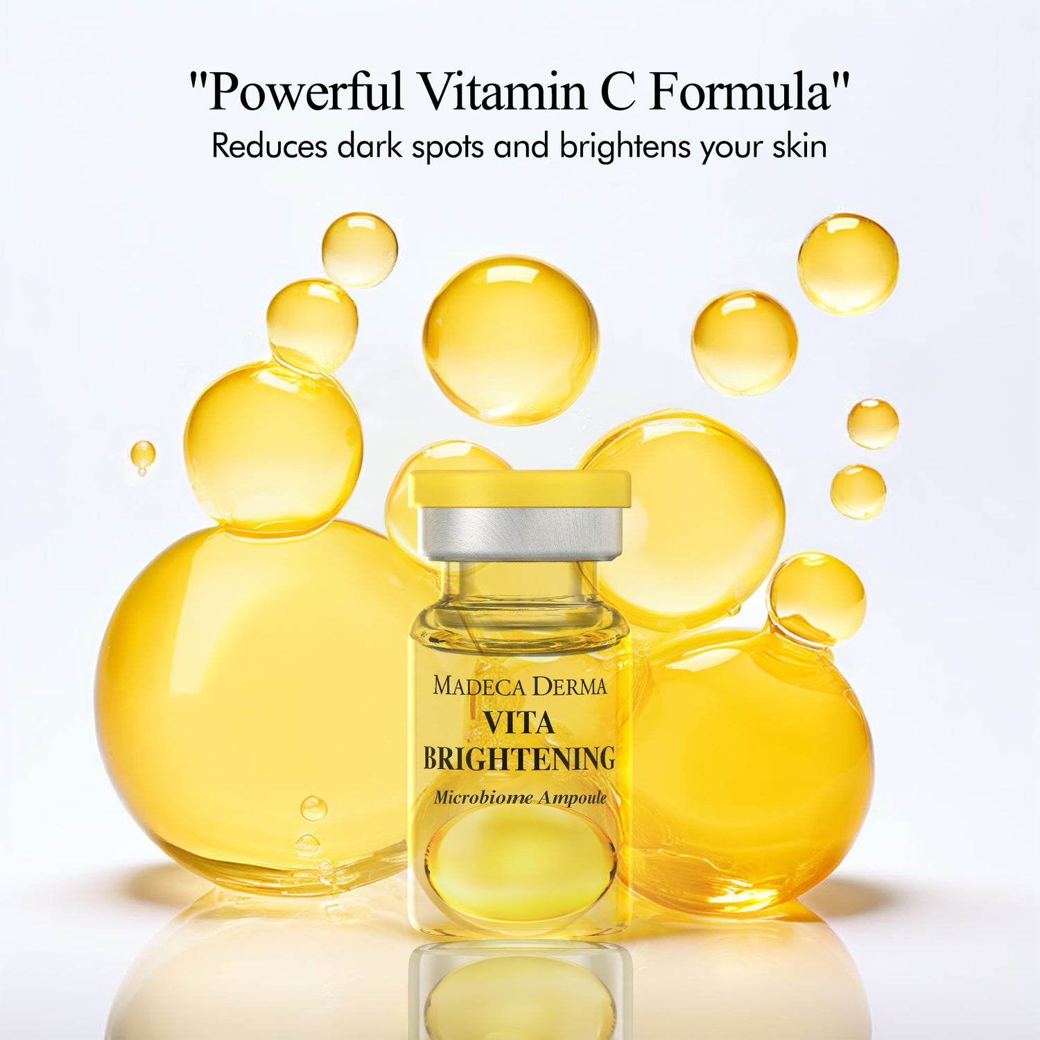 Madeca Derma Vita Brightening Microbiome Ampoule | Bright, Even Skin Tone image 2