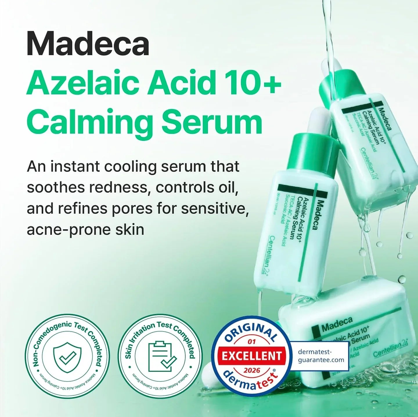 Madeca Azelaic Acid 10 Calming Serum | 1.01 fl oz